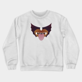 A Vampire's Kiss - BROWN BAT Crewneck Sweatshirt